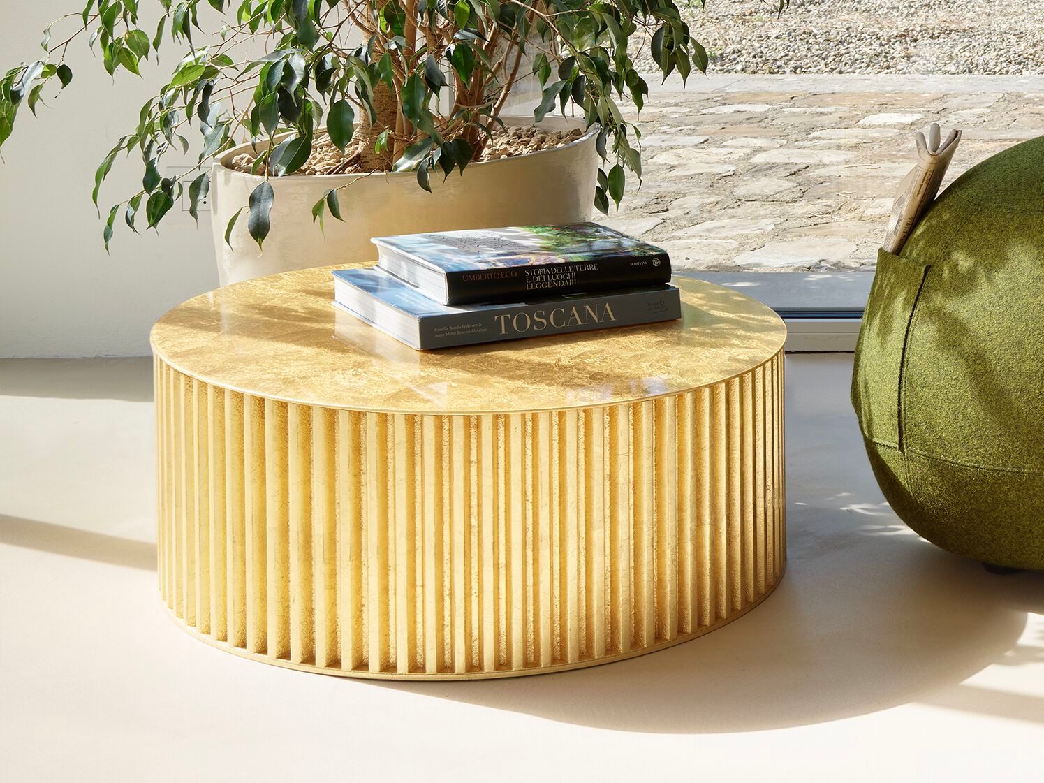 Алюминиевый круглый садовый столик Opinion Ciatti HERCLINO ARCH-00072385 - Вид №2