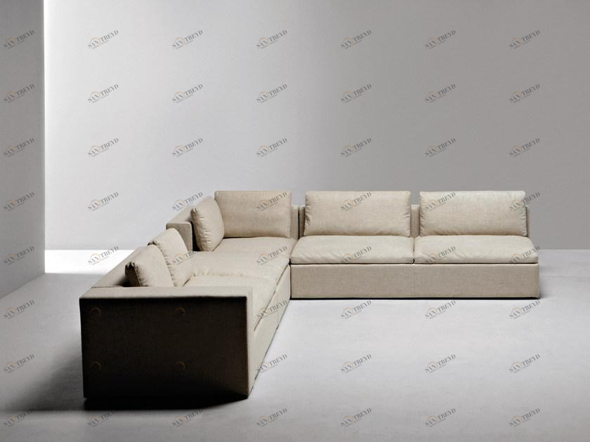 La Cividina Модульный угловой диван из ткани Puzzle sun-id-1474646