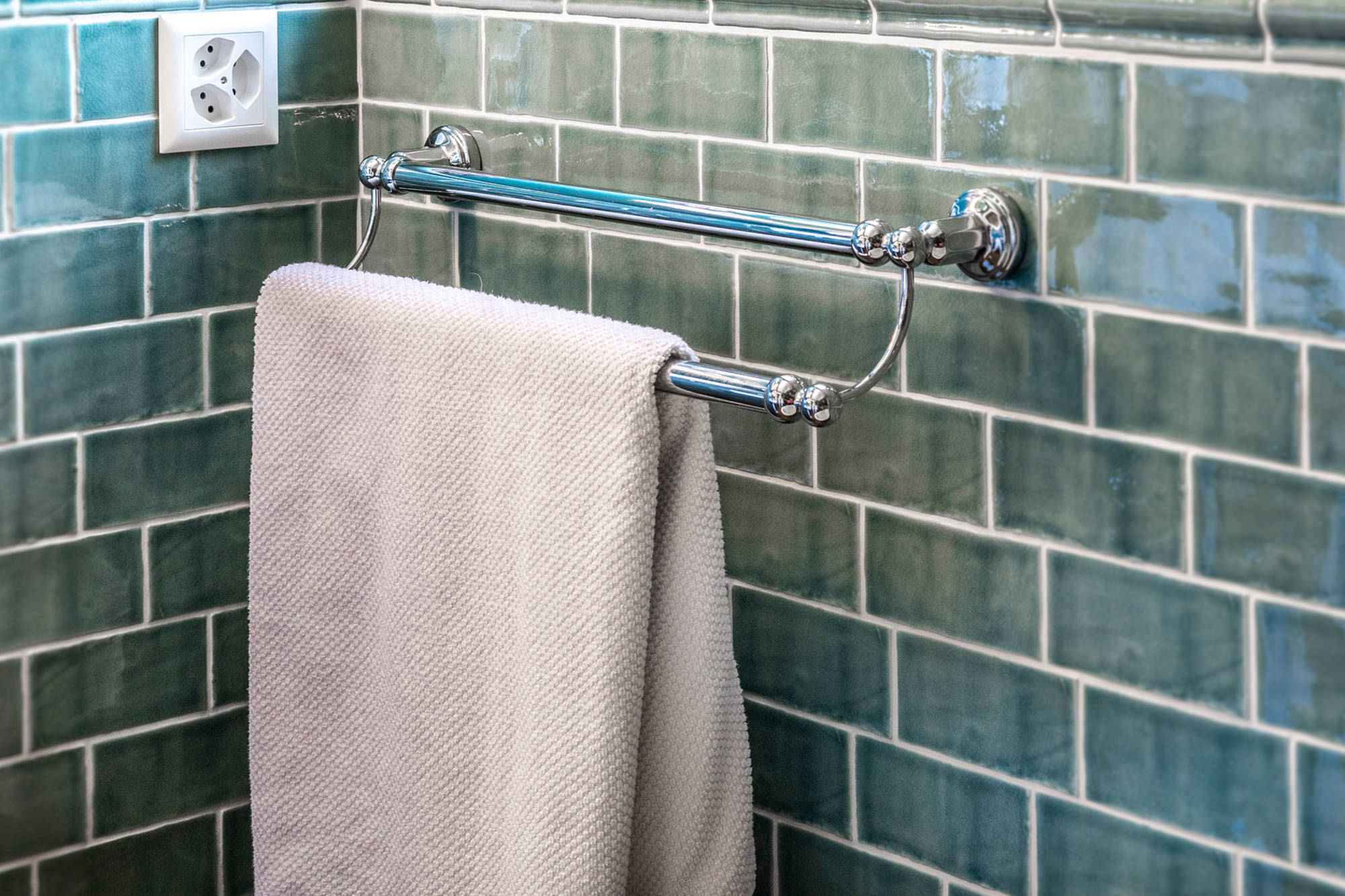 Traditional bathrooms Вешалка для полотенец P&R в стиле ретро Pr6943  - Вид №1