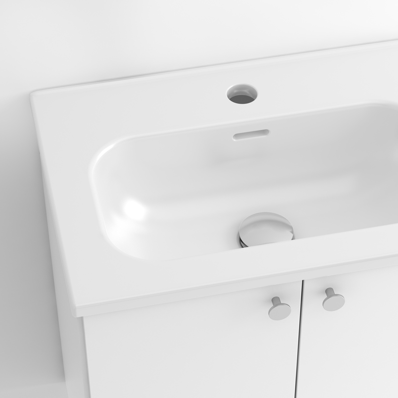 20071306 Накладная раковина на столешницу  прямоугольная Westerbergs 