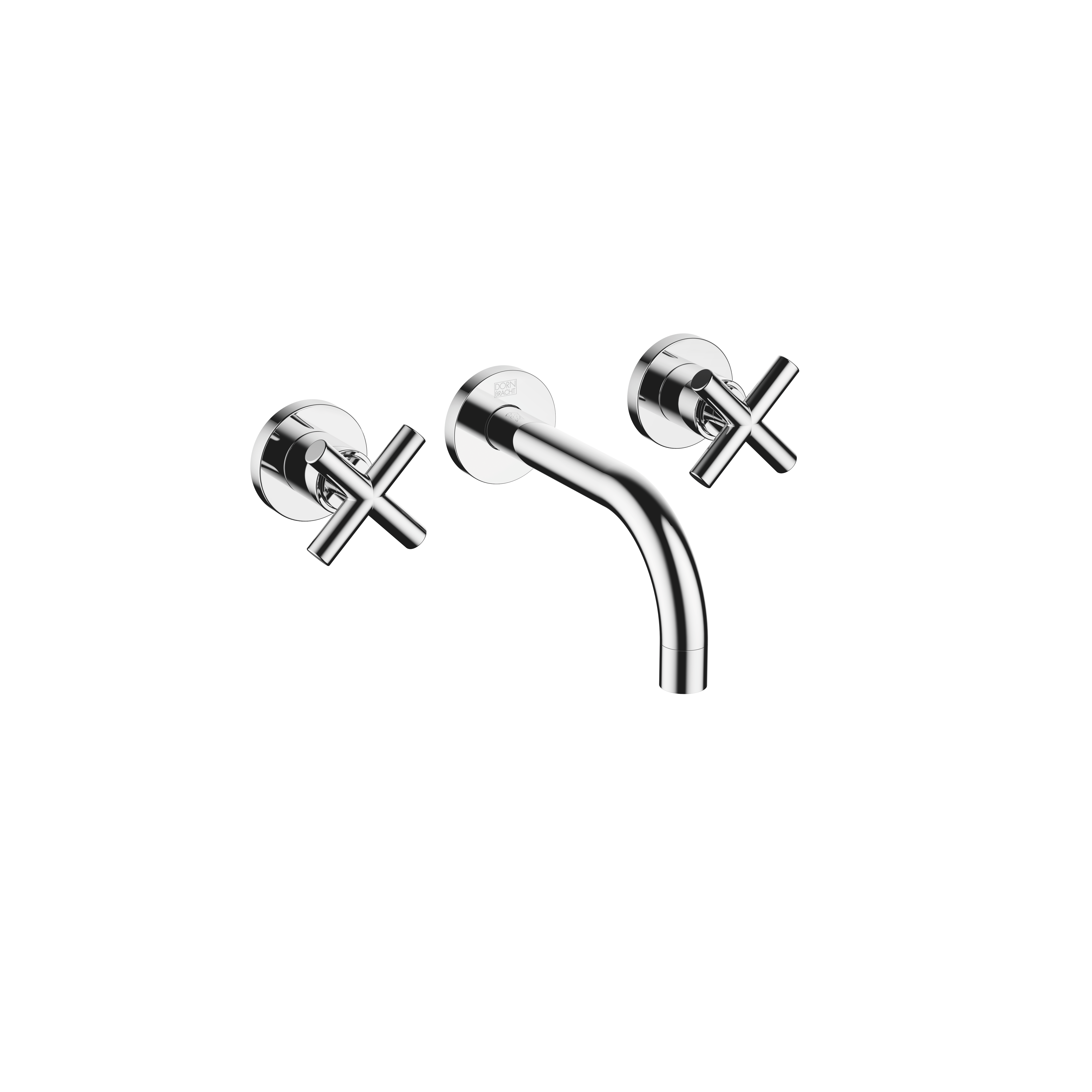 ТАРА Смеситель для раковины настенный без донного клапана - Хром 36707892-00 DornBracht Tara