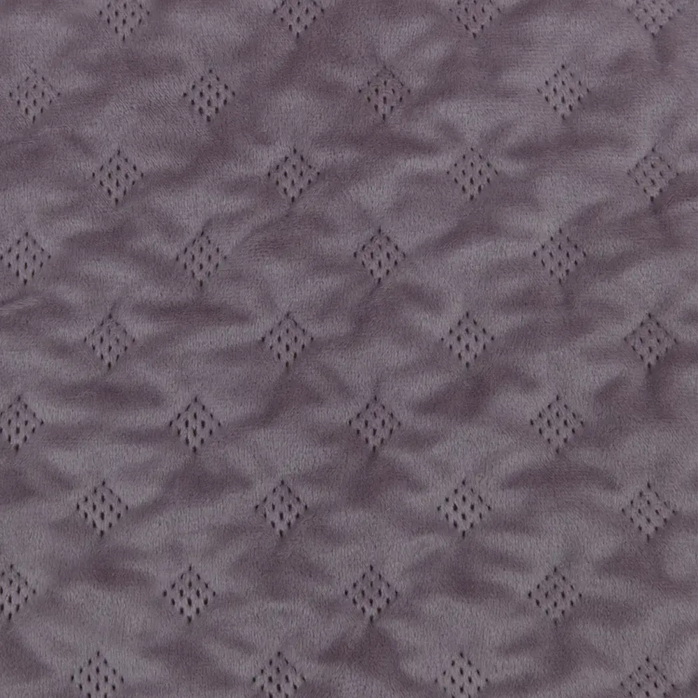 Покрывало 220x240 см велюр стёганый цвет графит 84534683 STLM-2003929 Santreyd
