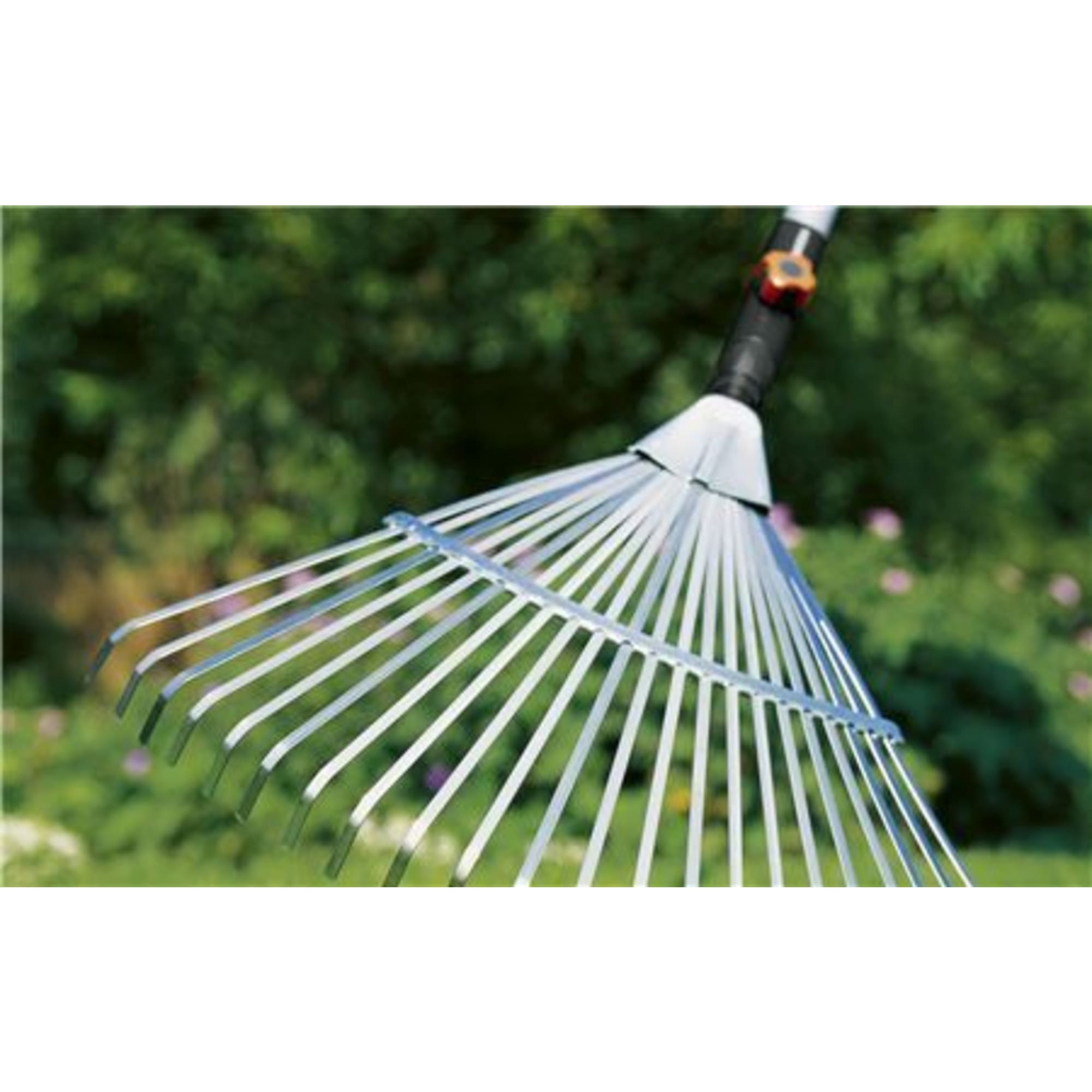 12670861 Грабли веерные Gardena 22 зуба 50 см с черенком Santreyd  - Вид №5