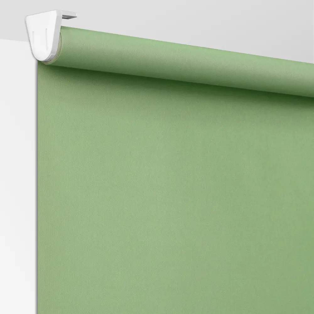 Штора рулонная Stars 55x160 см зеленая GARDEN STLM-2177692 - Вид №1