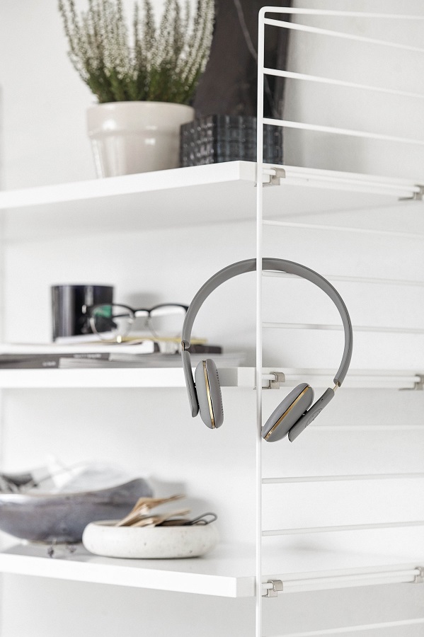 Наушники беспроводные aHEAD серые KREAFUNK KFSS09 - Вид №2