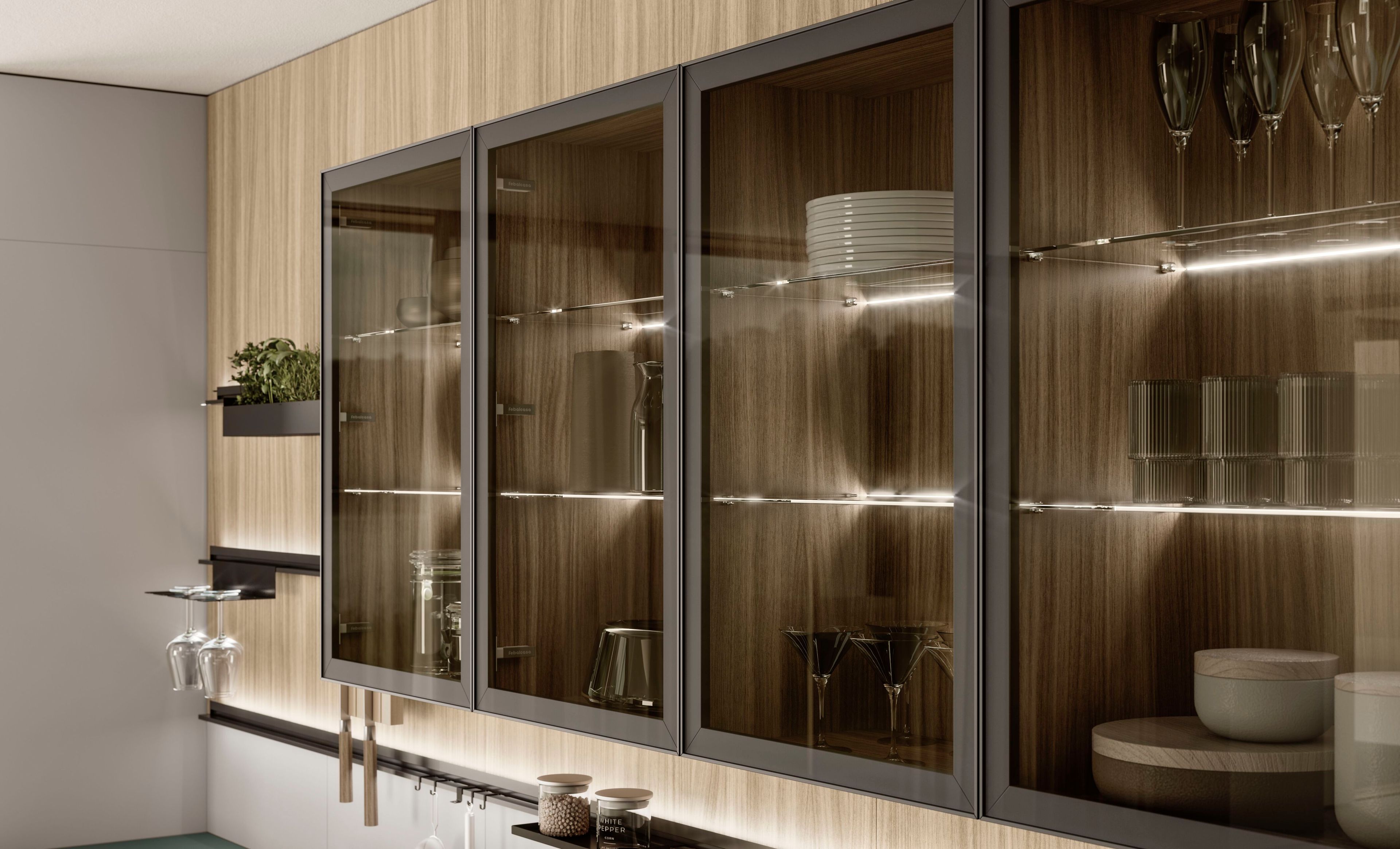 Встроенная кухня Febal Casa Modula ARCH-00033216 - Вид №30