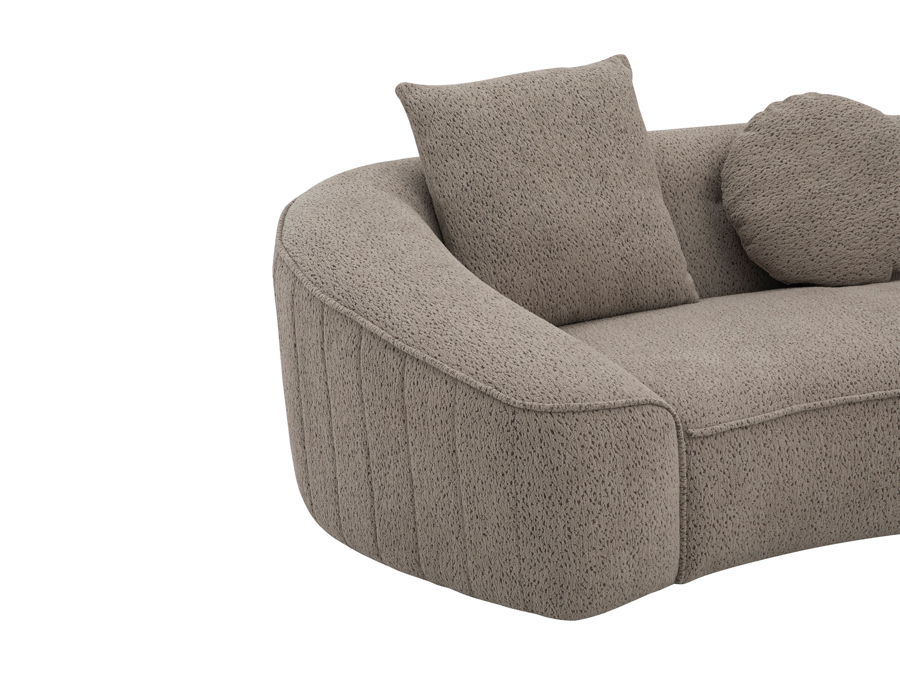 6-местный модульный тканевый изогнутый диван и многое другое CAMPO DE' FIORI Coastline ARCH-00140200 - Вид №4