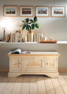 1659 Tifernoit Комод с 2 дверцами и откидной крышкой Soggiorno