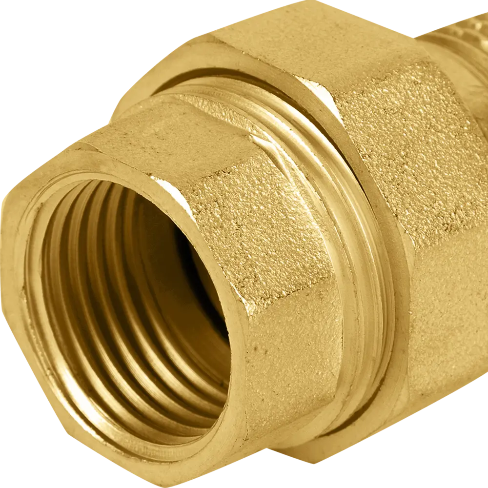 Santreyd Прямой сгон 1/2" латунный для трубопроводных систем 82275358 STLM-0804348 - Вид №2