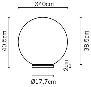 Fabbian Настольная лампа из дутого стекла Lumi sfera sun-id-1458989 - Вид №10