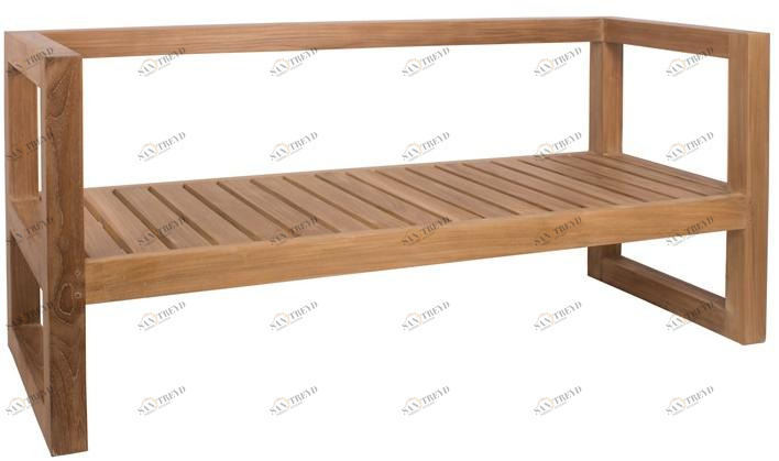 Il Giardino di Legno Садовый диван из тикового дерева Boxer Boxr0255