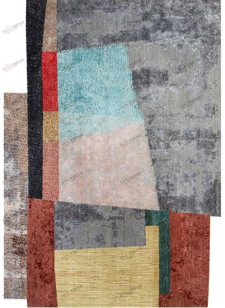 Jaipur Rugs Ковер ручной работы из бамбукового шелка и шерсти Aakar Srb-741