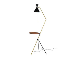 Металлический светодиодный торшер