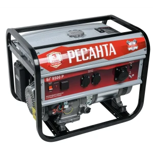 Генератор бензиновый Ресанта 9500Р, 8 кВт 85309536 STLM-2151507