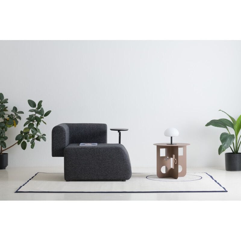 Тканевое угловое кресло с журнальным столиком Shishka Project Candy ARCH-00033305 - Вид №4