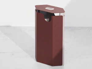 Корзина для мусора из оцинкованного листа