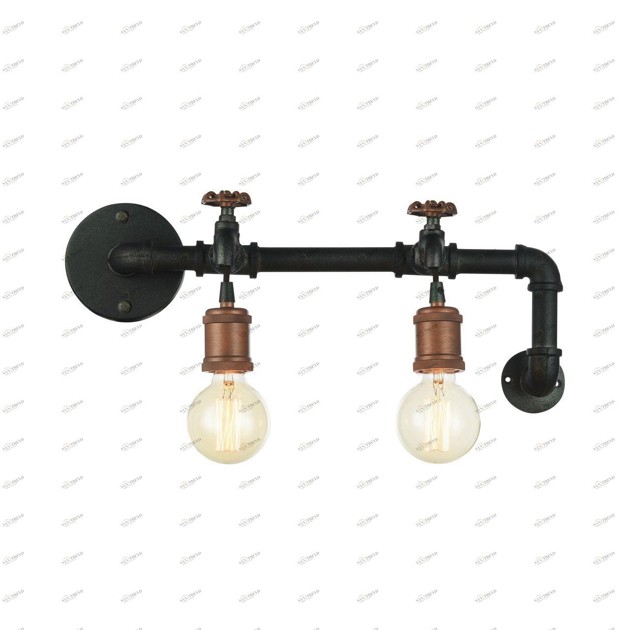 Бра Favourite Faucet 1581-2W FAVOURITE ПОД СТАРИНУ, ФОНАРЬ 077755 Черный 