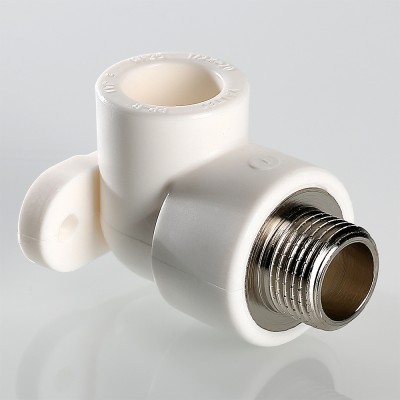 VTp.755.0.02504 Фитинг полипропиленовый – водорозетка с наружной резьбой. Valtec 25 мм х 1/2"  - Вид №9