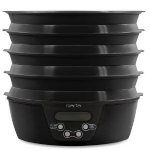 9934671 Сушилка для овощей и фруктов MARTA MT-FD1888C черный