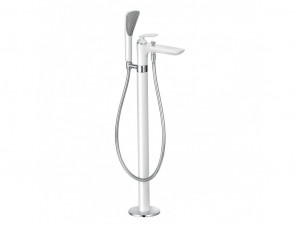 525909175 смеситель для ванны и душа DN 15 KLUDI BALANCE белый/хром