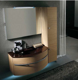 CL74 CALLA Комплект мебели для ванной комнаты 140 см ARDECO Ardeco S. R. L 42405 - Вид №1