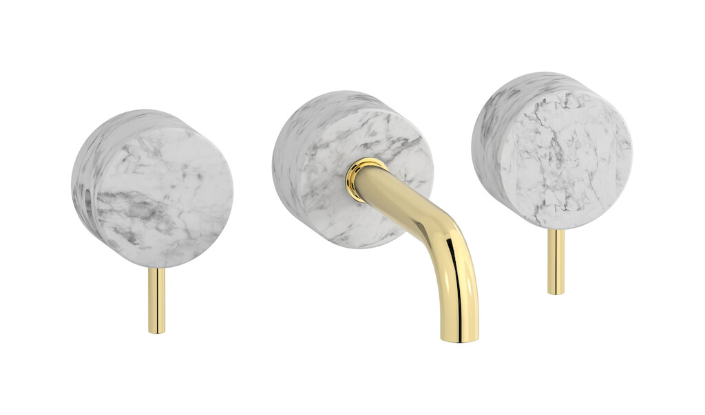 Смеситель встроенный для раковины WE ARE IB mr306ii_1 Pale Gold Marmo