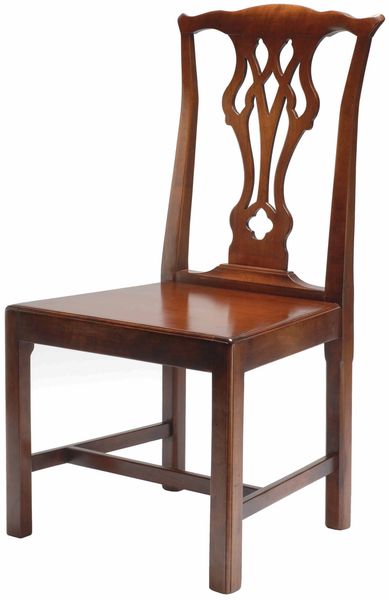 W571 Особняк Чиппендейл Стул ijlbrown  - Вид №1