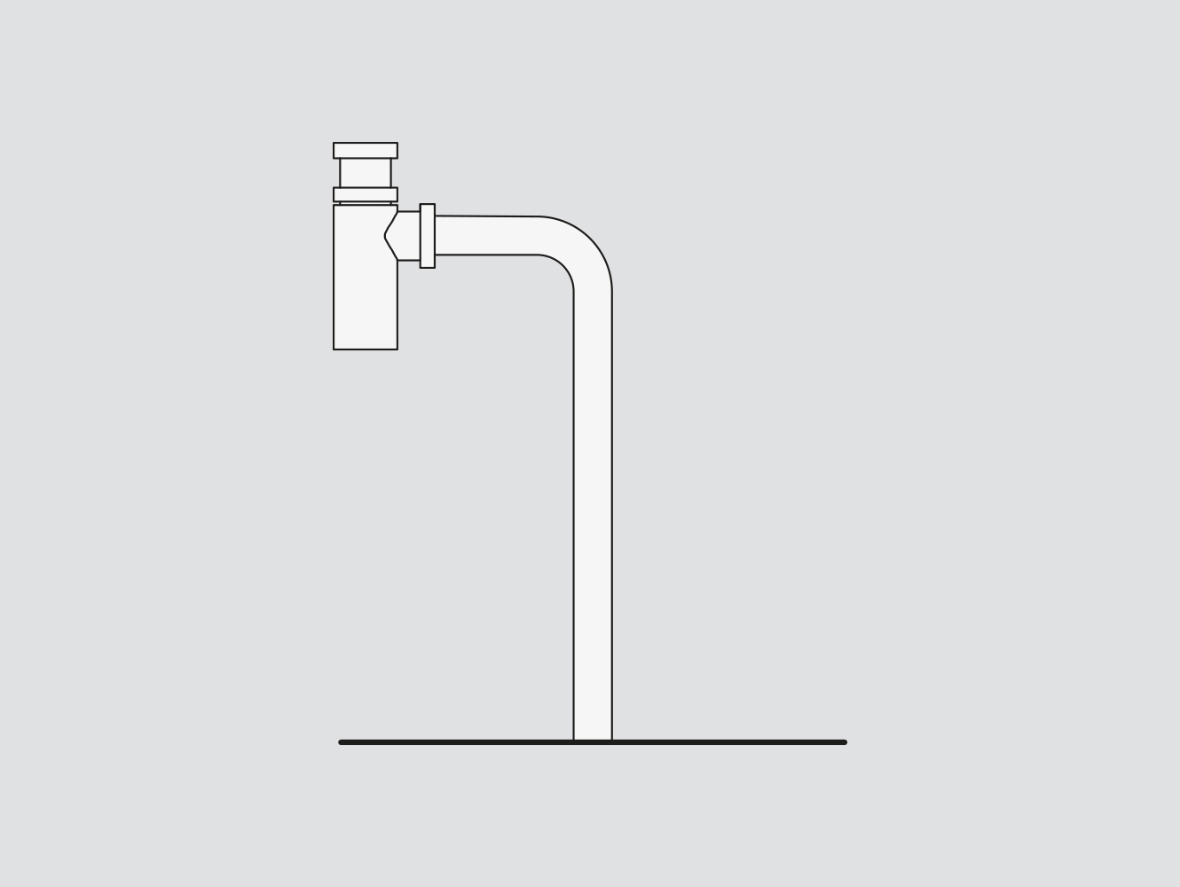 SIFTIBC-CR Сифон для слива в пол (обязательный) cielo Arcadia Ceramica Cielo 