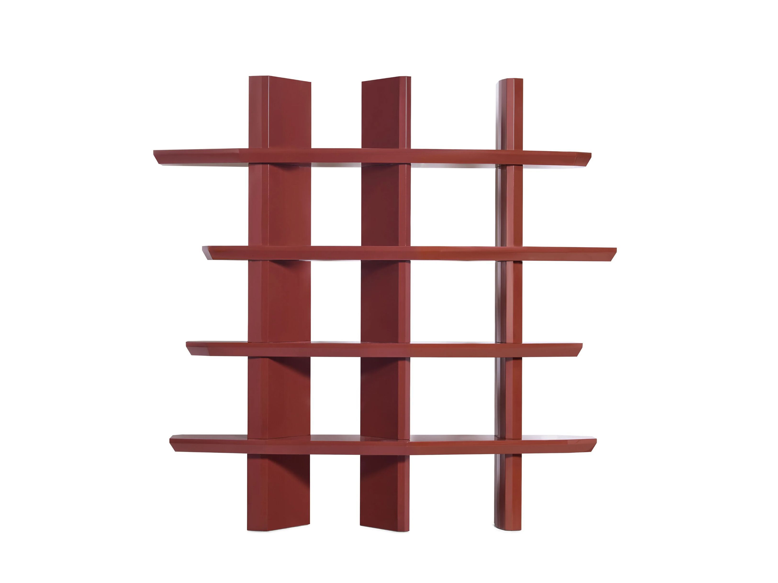 Деревянный настенный книжный шкаф Ginger & Jagger Земля на Землю ARCH-00003249