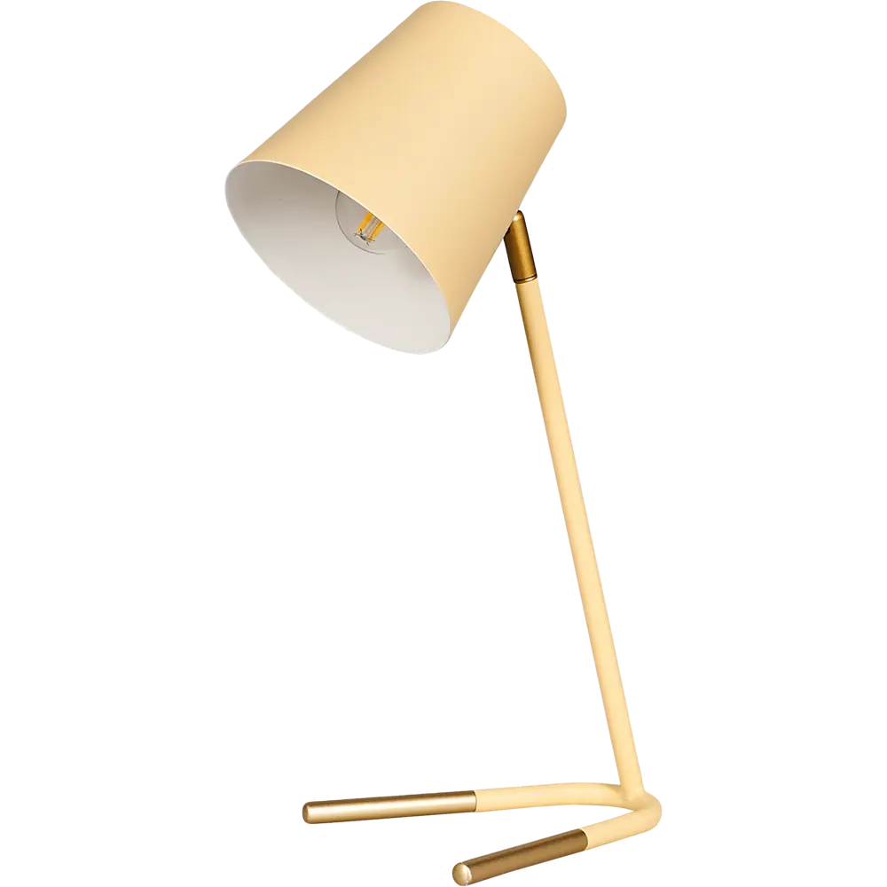 Настольная лампа Skora YellowL1160P, цвет жёлтый LAMPLANDIA STLM-2188729