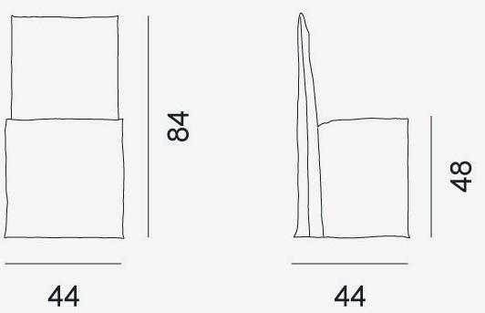 Gervasoni Садовый стул со съемной обивкой Gervasoni outdoor sun-id-1363644 - Вид №4