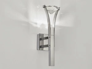 ILFARI Настенный светильник из металла с кристаллами Elements of love 10550/10551