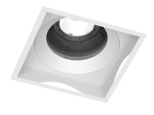 Литой алюминиевый утопленный квадратный поворотный прожектор