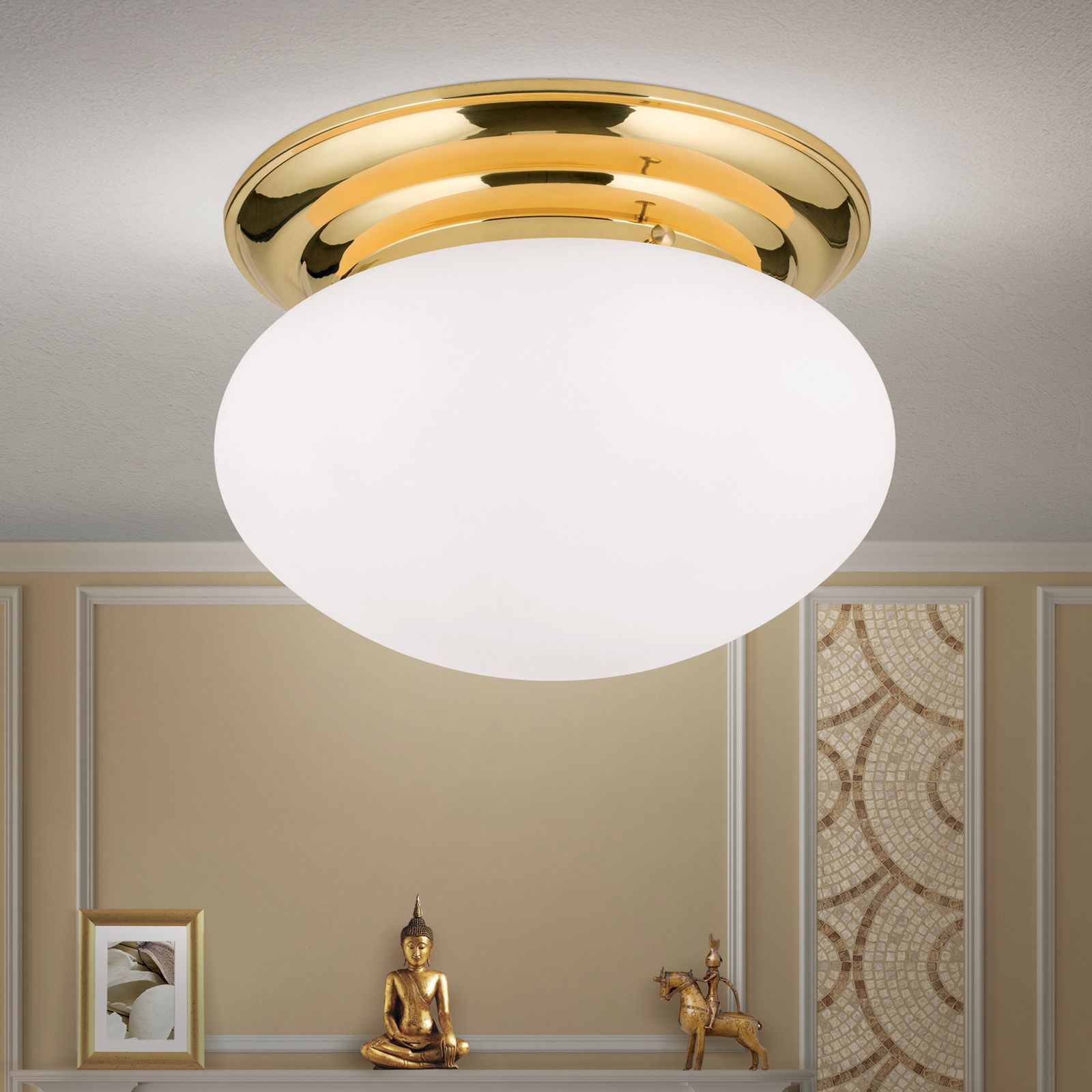 Стеклянный потолочный светильник Orion Wiener Nostalgie ARCH-00123064 - Вид №2