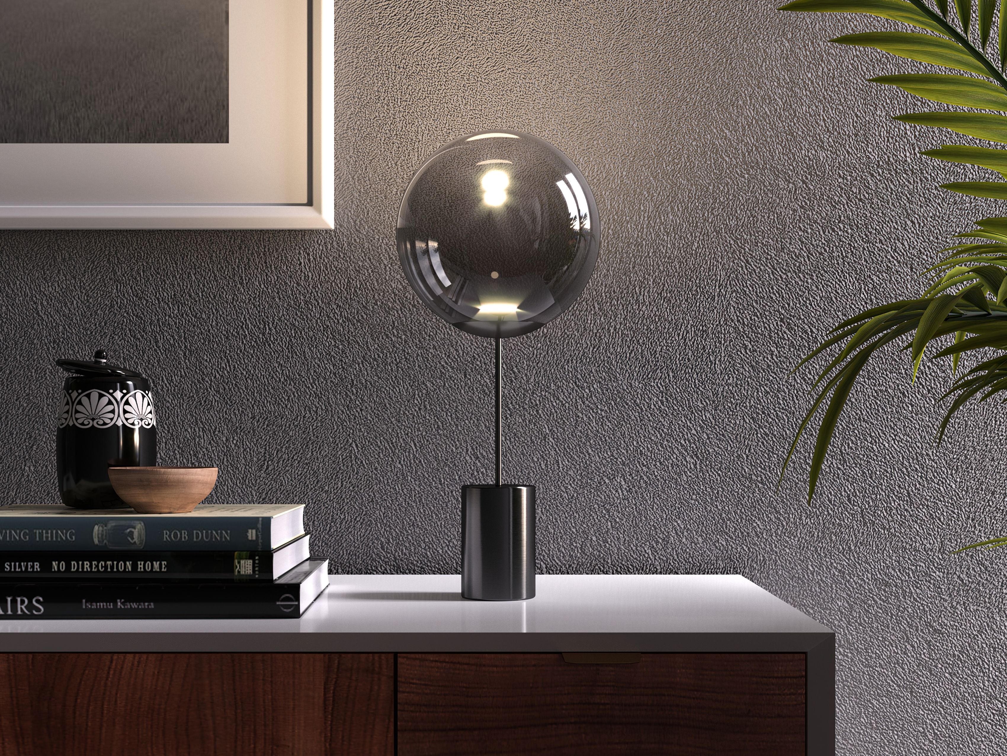 Светодиодная настольная лампа из дутого стекла Cangini & Tucci Pit ARCH-00079145 - Вид №1