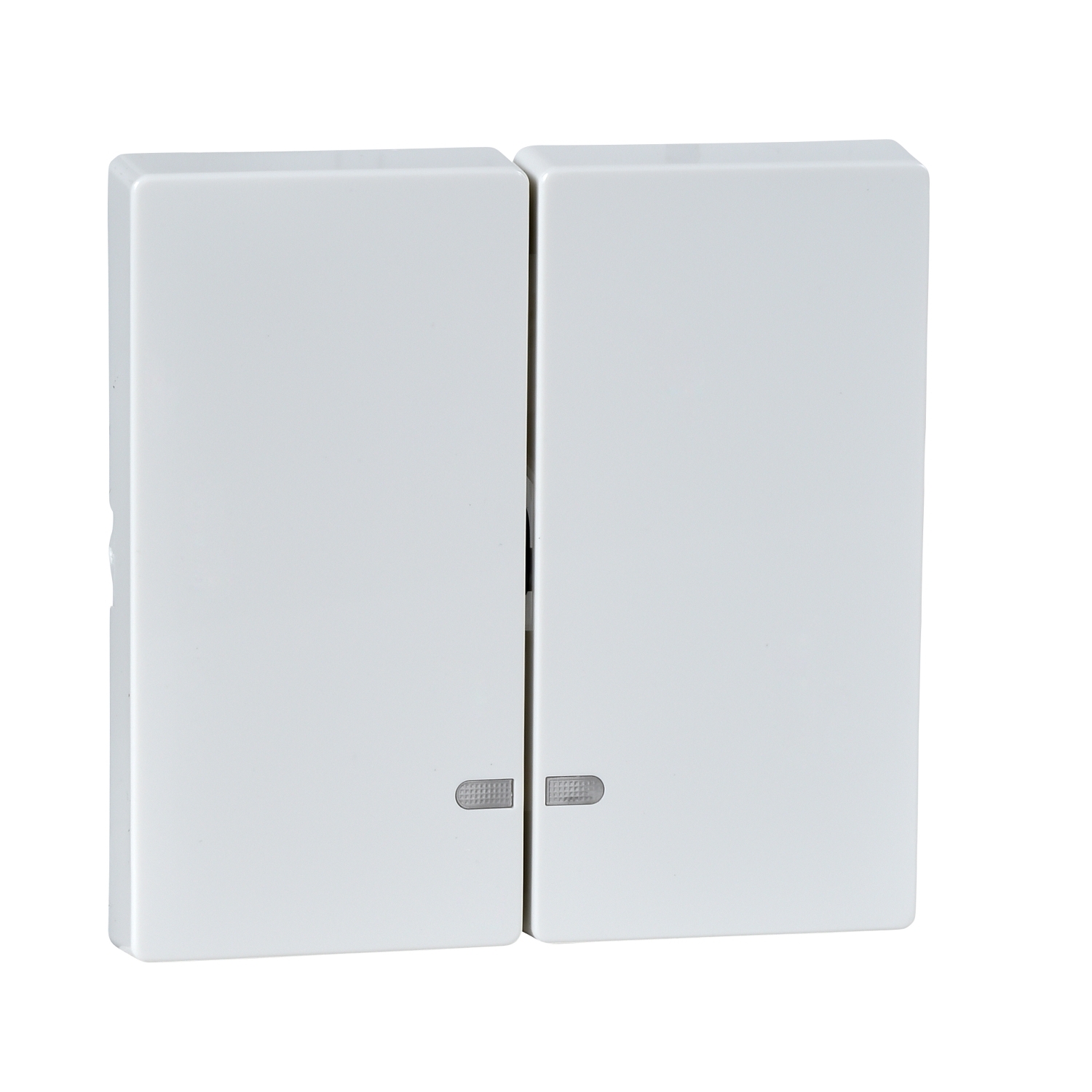 MTN3420-0319 Клавиша двойная с линзами , полярно-белый Schneider Electric Merten System M 