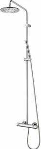 JUSTIME Термостатическая душевая стойка из хромированной латуни с душевой лейкой Still one 6771-tf-80cp