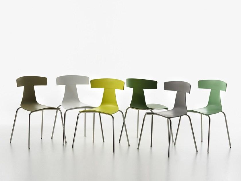 Plank Штабелируемый стул из полипропилена Remo sun-id-1496724 - Вид №6