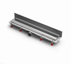 Водоотводящий желоб ALPEN Klasic/Floor ALP-750KN3 к стене с рамкой