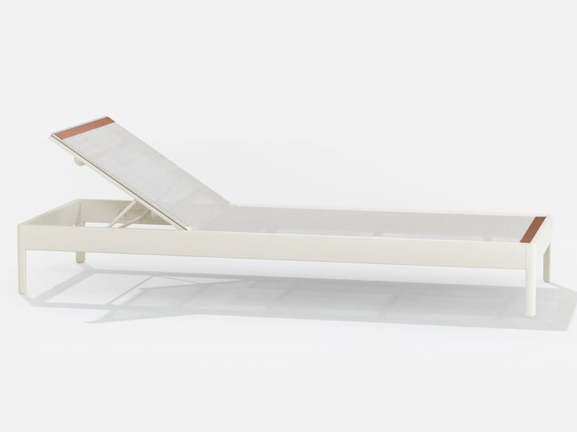 Окрашенный алюминиевый шезлонг и ткань Batyline FAST Solaris ARCH-00037008