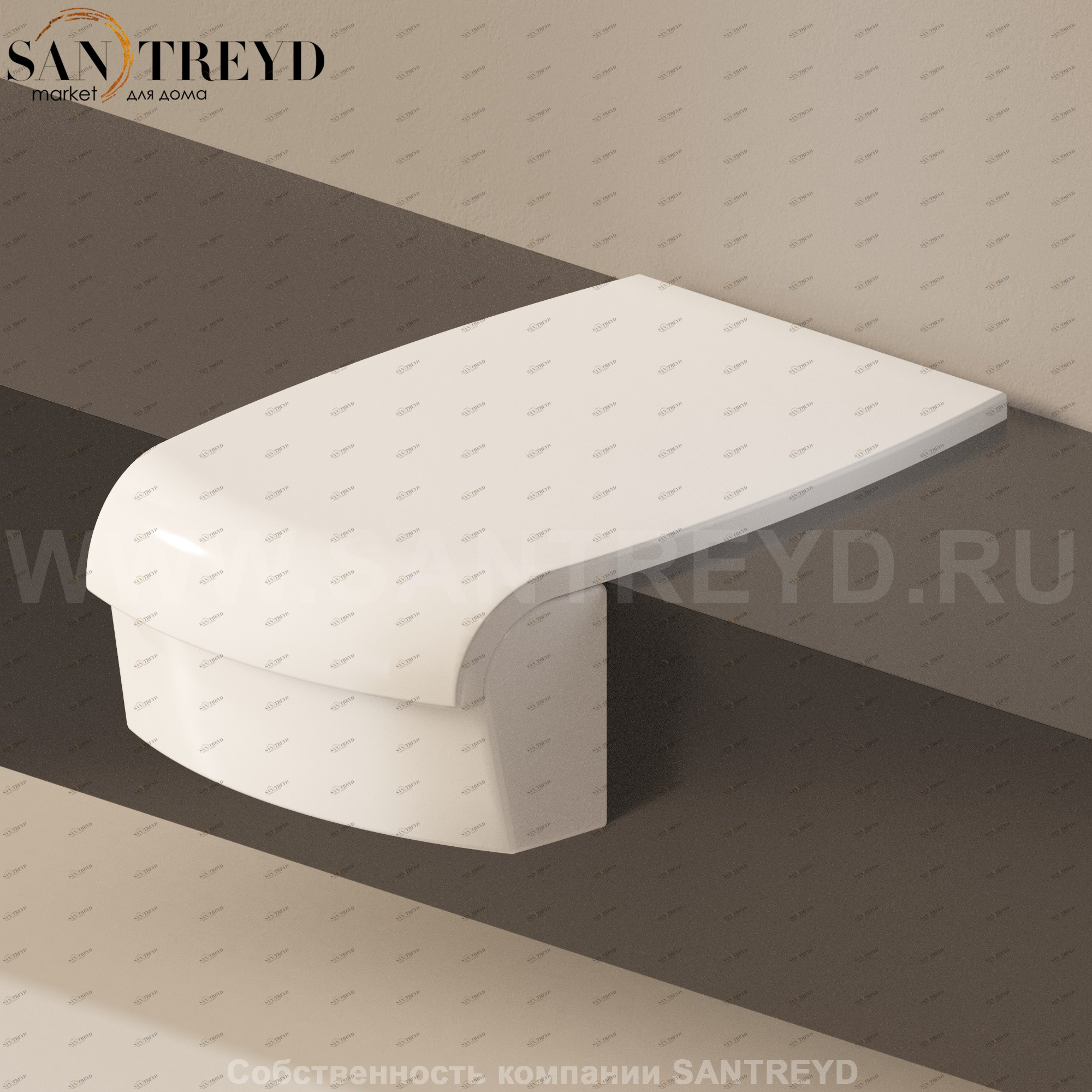 UNAWC9016 Подвесной унитаз настенный Белый Ceramica Flaminia Una Италия