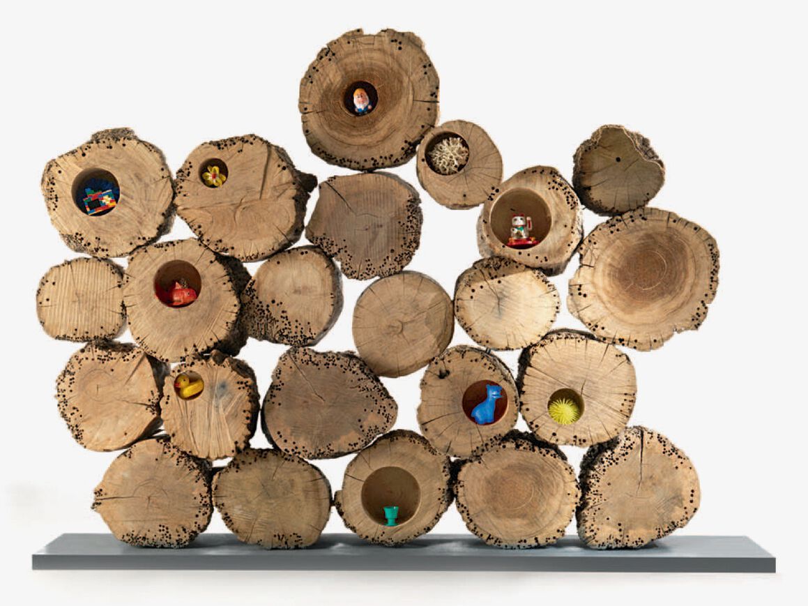 Деревянная перегородка из брикколы Riva 1920 BRICIOLE ARCH-00109027