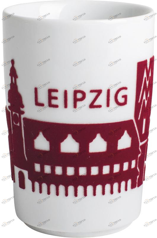 394605A26397C Пять чувств макси-чашки 0,35 л сенсорный! Лейпциг горизонт красный Kahla-porzellan 