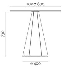 PF Stile Основание стола из листового металла Blade runner sun-id-1501575 - Вид №4