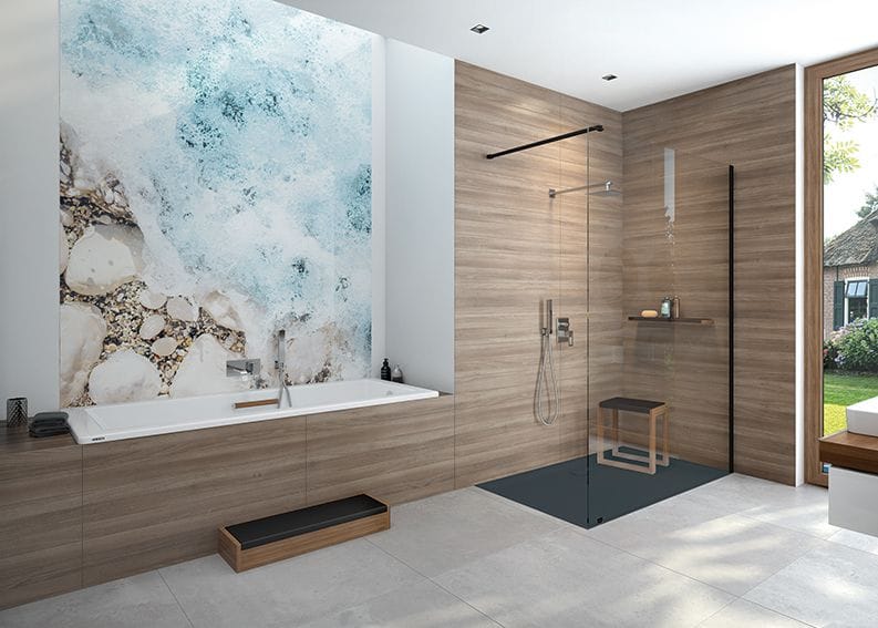 Стеклянный угловой душ HOESCH ONE&ONE ARCH-00066504 - Вид №1