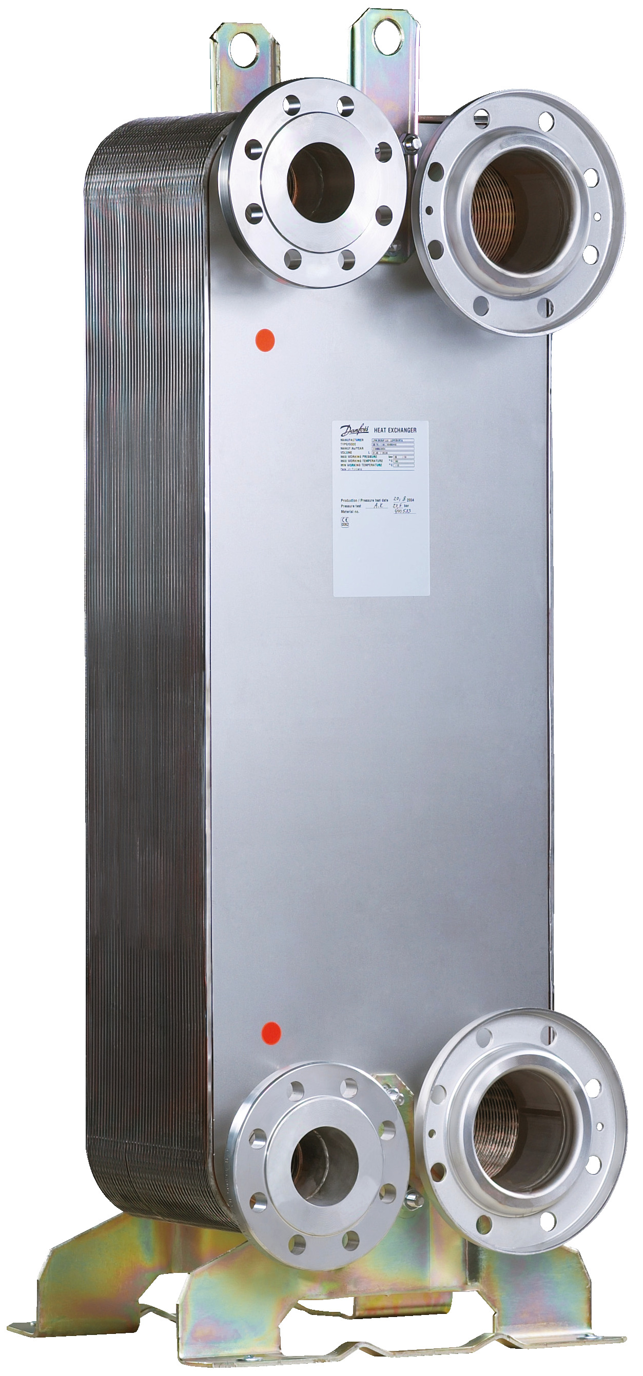 Danfoss Паяный пластинчатый теплообменник серии XB70 XB 70L-1 70 паяный пласт. теплообменник 004B2435  - Вид №23