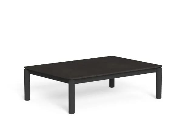 Прямоугольный низкий журнальный столик из керамогранита с алюминиевым основанием Talenti озеро ARCH-00148641 - Вид №2