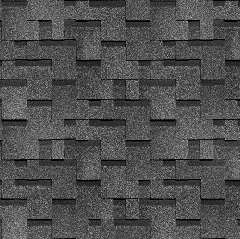 82349824 Гибкая черепица Docke Pie Евразия лабиринт серый 3 м² STLM-0025155 DÖCKE