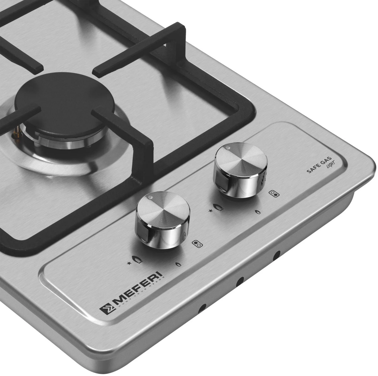 9168779 Газовая варочная поверхность Meferi MGH302IX LIGHT STDN-0029971 - Вид №4