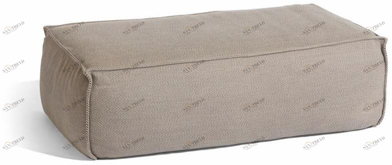 MANUTTI Прямоугольный садовый пуф из ткани Touch Fs-thpf112
